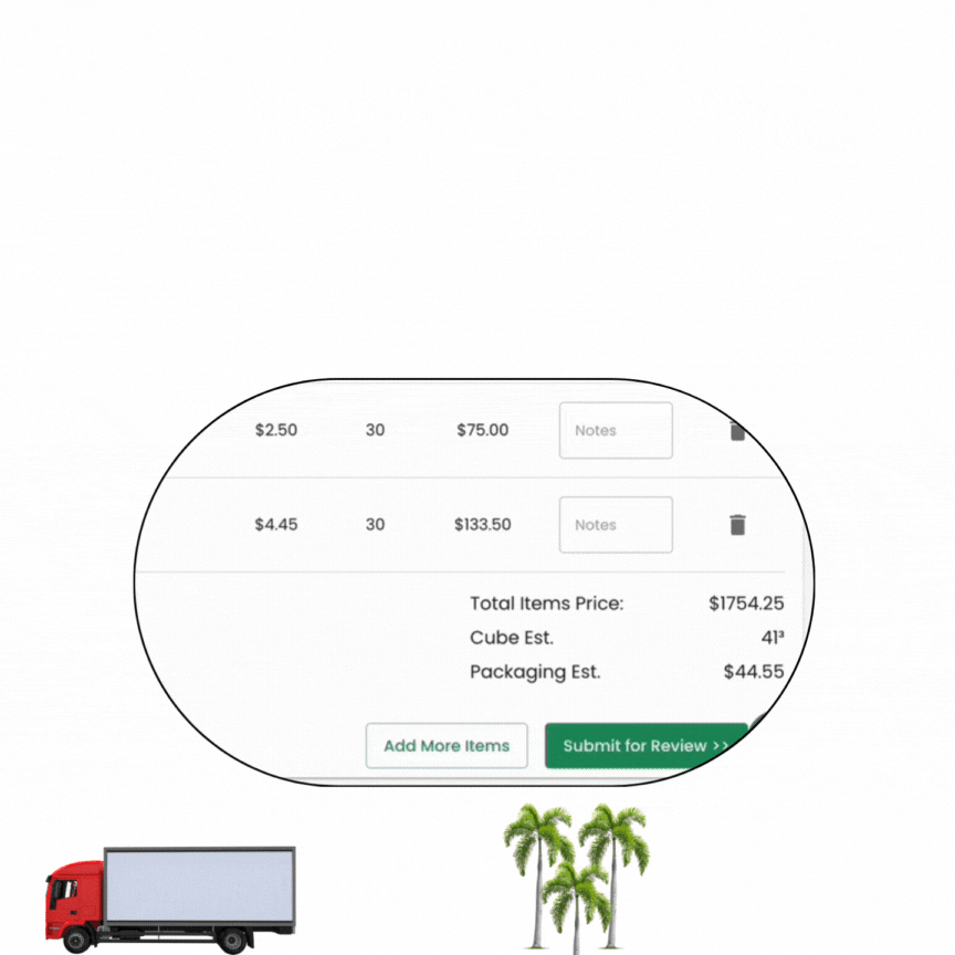 Try our New Shipping Volume Estimator