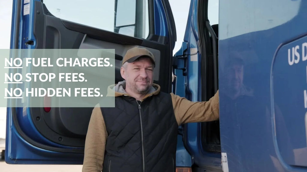 Triad Logistics Picture of a truck driver